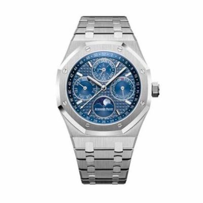 Royal Oak Chronograph Blue Dial Stainless Steel Men’s Watch
