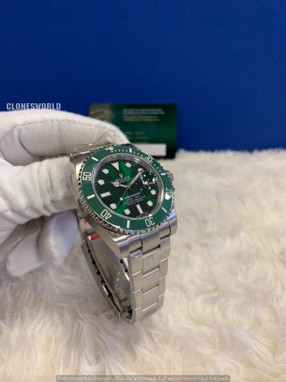Rolex Submariner Date Hulk 116610LV 2019 Edition for $22,320 for sale from  a Trusted Seller on Chrono24