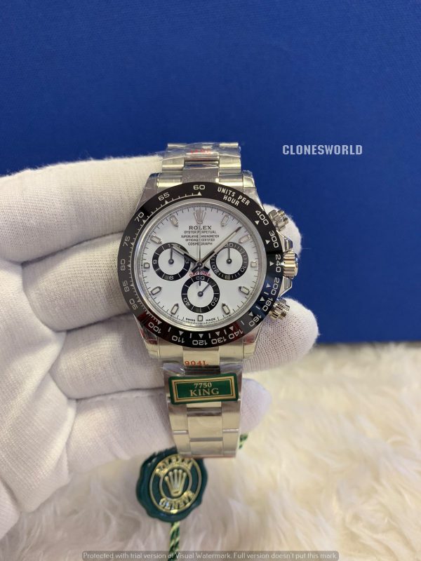 Rolex Cosmograph Daytona White Dial Stainless Steel Oyster Men’s Watch